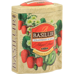 Basilur jagoda i kivi konzerva 100g